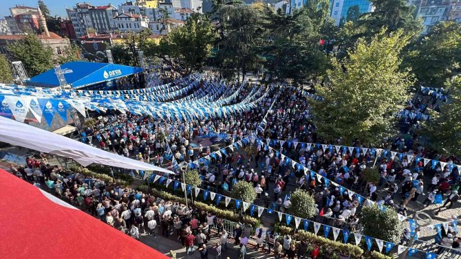 Demokrasi Ve Atılım (Deva) Partisi Genel Başkanı Ali Babacan Trabzon’da