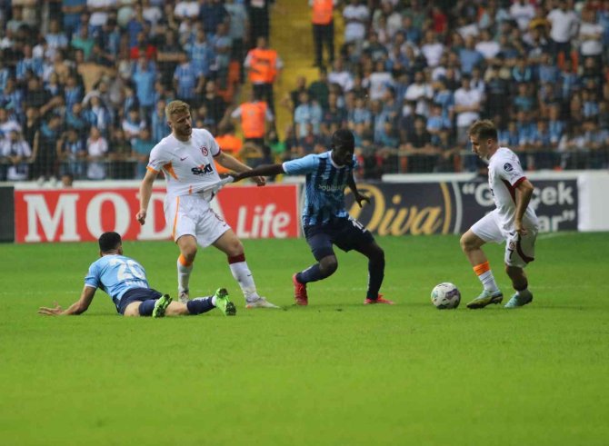 Spor Toto Süper Lig: Adana Demirspor: 0 - Galatasaray: 0 (Maç Sonucu)