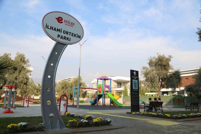 Efeler’de İ̇lhami Ortekin Parkı Açılıyor
