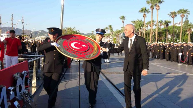 Marmaris’te 10 Kasım Atatürk’ü Anma Günü Programı Gerçekleştirildi