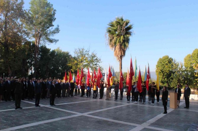 Atatürk Ölümünün 84. Yıl Dönümünde Köyceğiz’de Anıldı