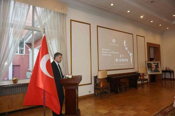 Türkiye’nin Pekin Büyükelçiliğinde Atatürk’ü Anma Töreni