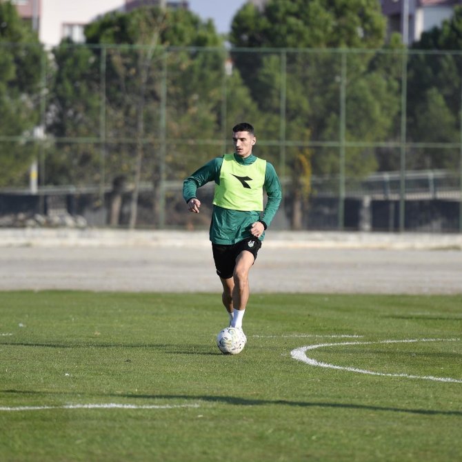 Bursaspor’da Menemen Fk Maçının Taktik İdmanı Yapıldı