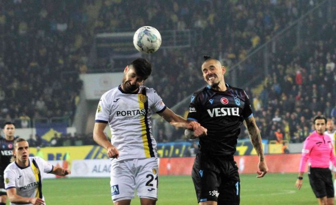 Spor Toto Süper Lig: Mke Ankaragücü: 1 - Trabzonspor: 1 (Maç Sonucu)