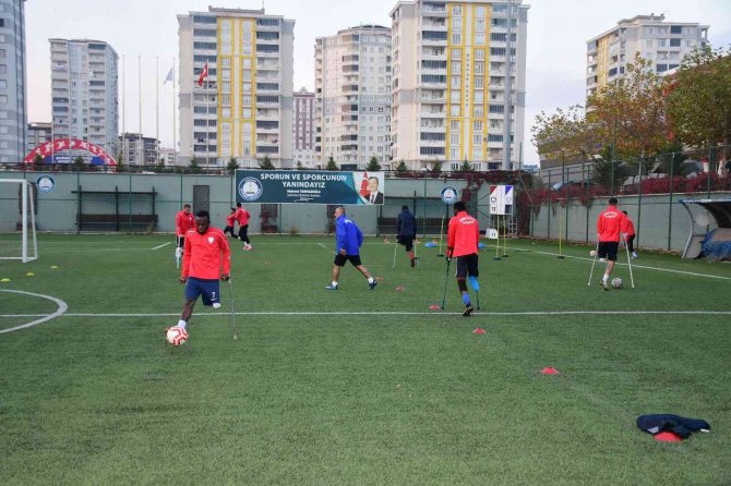 Şahinbey Ampute Takımı’nın Hedefi Türkiye Kupası
