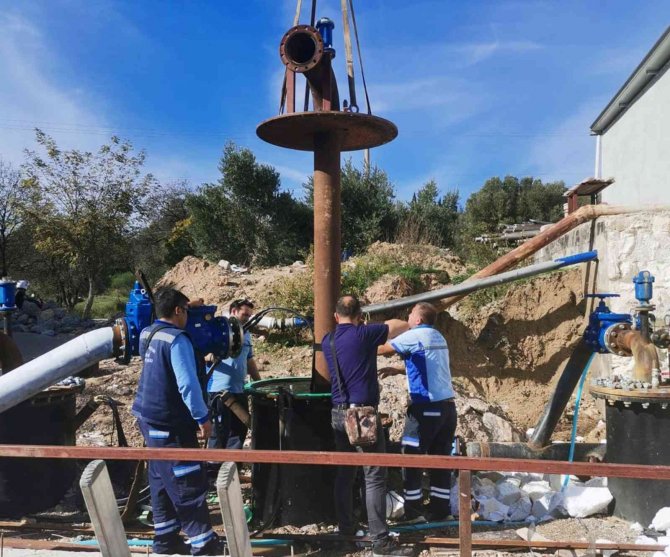 Datça Reşadiye İçme Suyu Terfi Merkezi Yenilendi