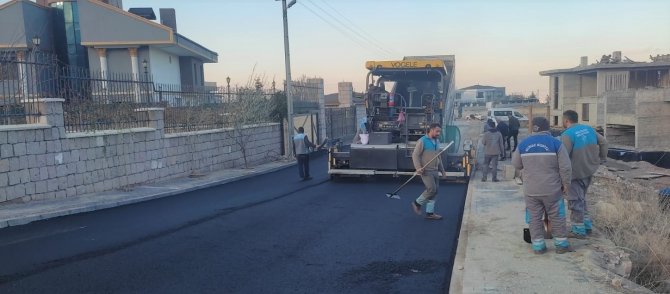Melikgazi Belediyesi Becen Mahallesi’nde Asfalt Çalışması Başlattı