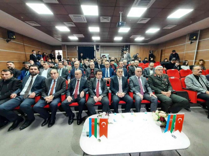 Azerbaycan’ın Merhum Cumhurbaşkanı Aliyev Kars’ta Anıldı