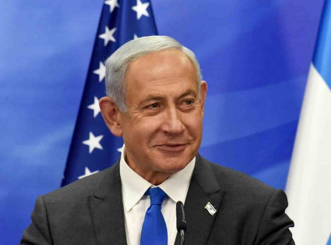 İ̇srail Başbakanı Netanyahu İle Abd Dışişleri Bakanı Blinken Bir Araya Geldi