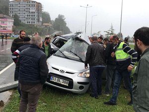 Rize AK Partili Yöneticinin Eşi Kazada Hayatını Kaybetti
