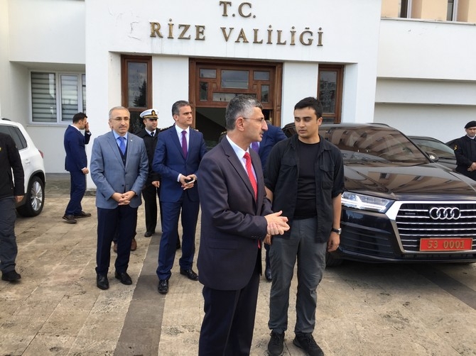 Vali Erdoğan Bektaş Rize'den Ayrıldı 1