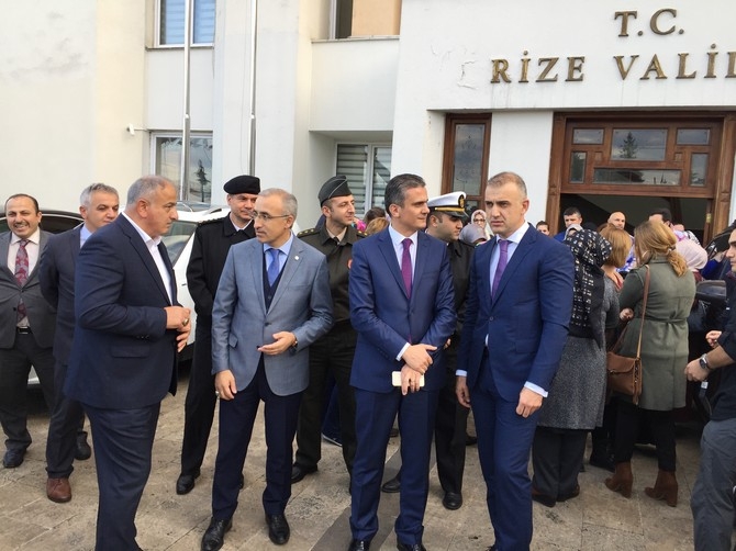 Vali Erdoğan Bektaş Rize'den Ayrıldı 21