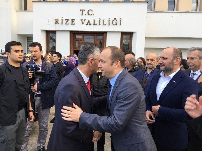 Vali Erdoğan Bektaş Rize'den Ayrıldı 22