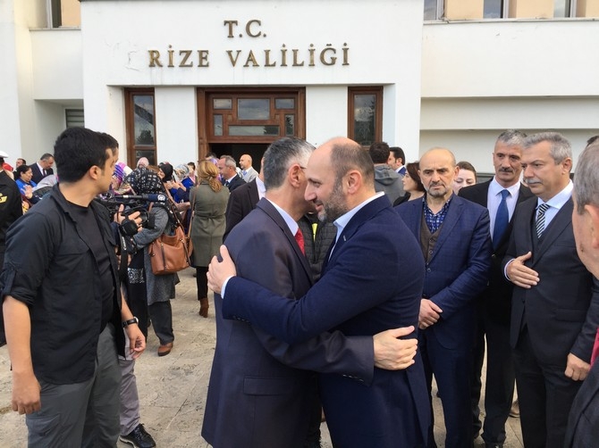 Vali Erdoğan Bektaş Rize'den Ayrıldı 26