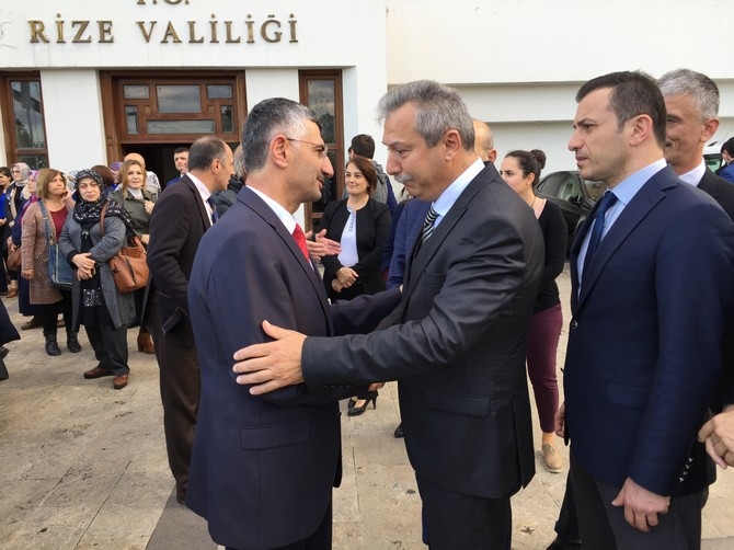 Vali Erdoğan Bektaş Rize'den Ayrıldı 30