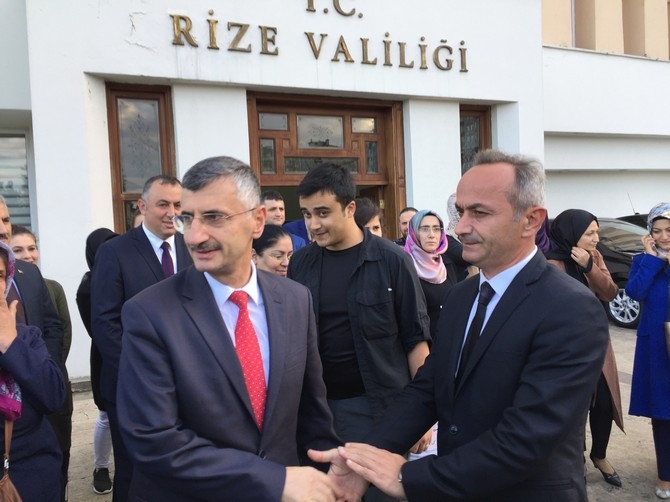 Vali Erdoğan Bektaş Rize'den Ayrıldı 39