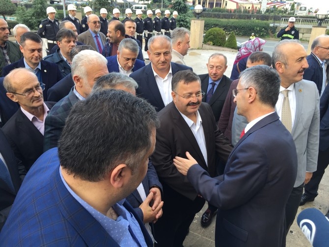 Vali Erdoğan Bektaş Rize'den Ayrıldı 4
