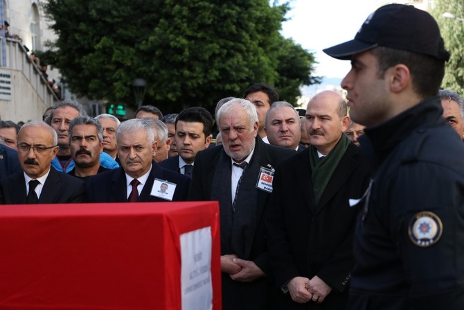 Şehit Emniyet Müdürü Altuğ Verdi Mersin'de gözyaşlarıyla uğurlandı 60