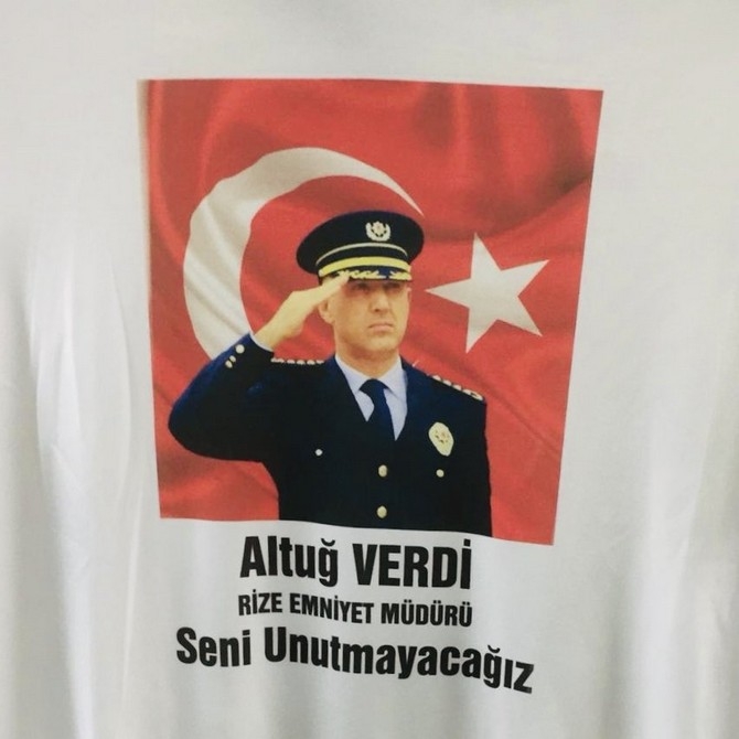 Çaykur Rizespor, Şehit Emniyet Müdürü Altuğ Verdi'yi Unutmadı 2