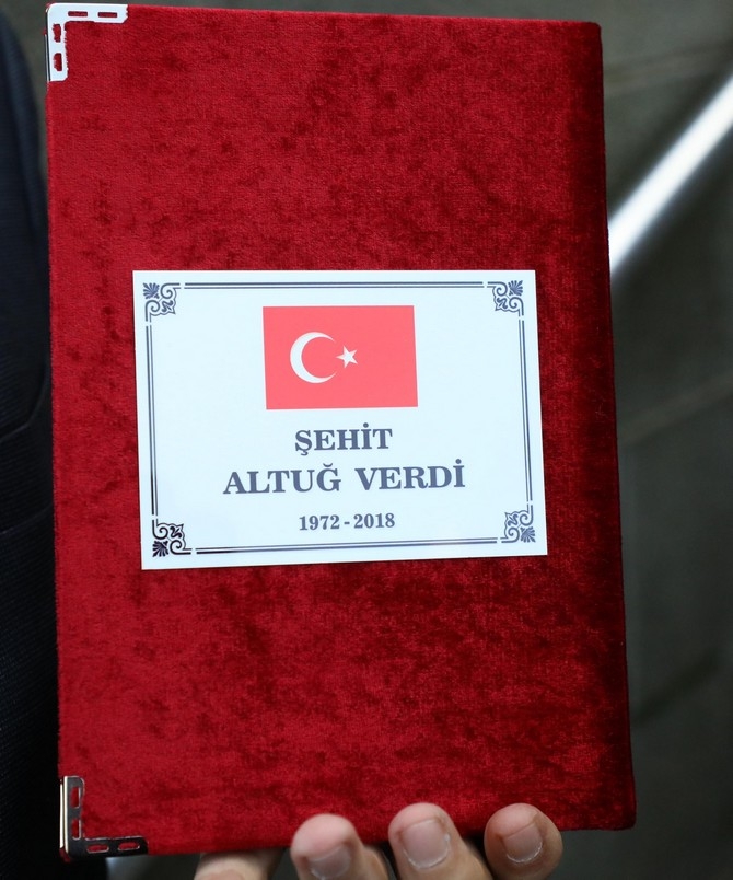 Şehit Emniyet Müdürü Altuğ Verdi için mevlit okutuldu 29