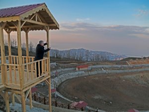 Isırlık Mesire Alanında Çalışmalar Sürüyor