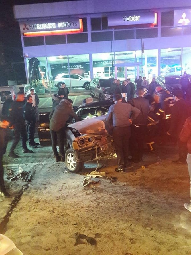Rize'de Trafik Kazası 3 Yaralı 10