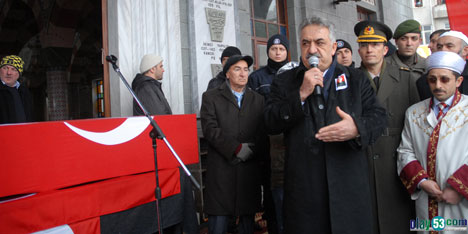 Rize Şehidini Uğurladı! 11