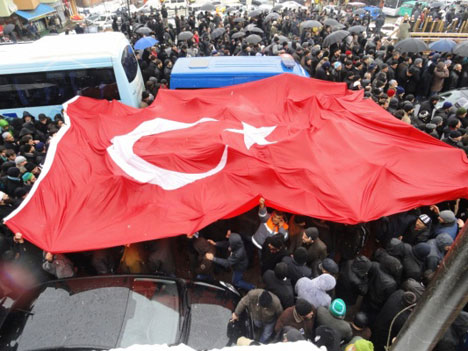 Rize Şehidini Uğurladı! 13