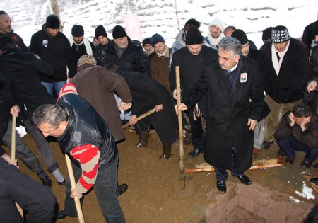 Rize Şehidini Uğurladı! 34