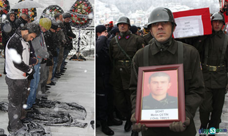 Rize Şehidini Uğurladı! 7