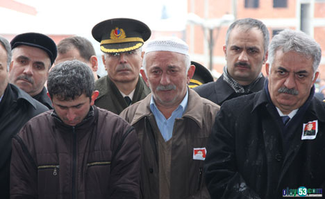 Rize Şehidini Uğurladı! 9