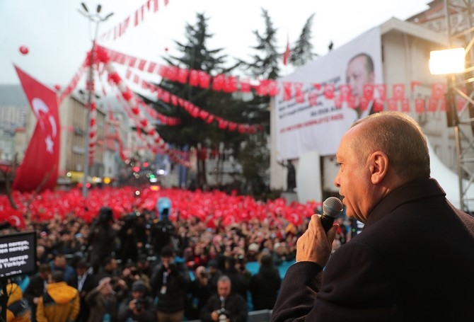 Cumhurbaşkanı Erdoğan, Artvin'de 11