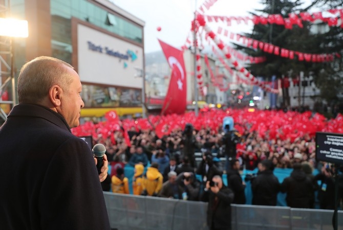 Cumhurbaşkanı Erdoğan, Artvin'de 13