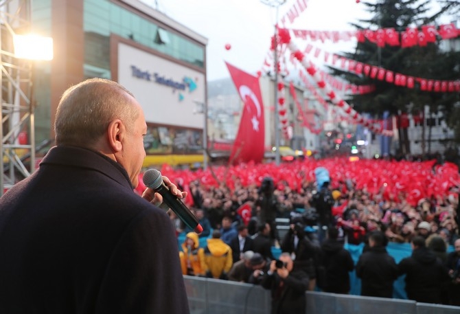 Cumhurbaşkanı Erdoğan, Artvin'de 14