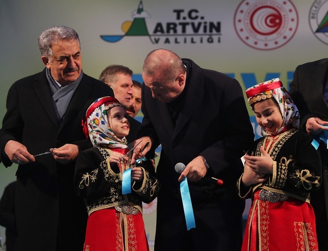 Cumhurbaşkanı Erdoğan, Artvin'de 26