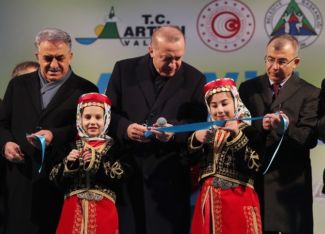 Cumhurbaşkanı Erdoğan, Artvin'de 28