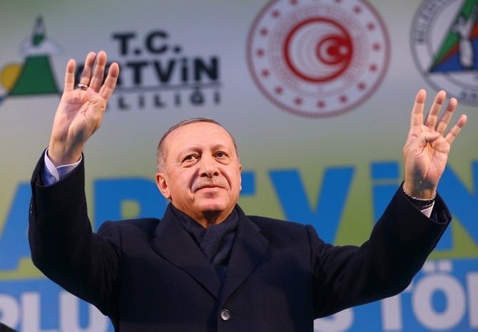 Cumhurbaşkanı Erdoğan, Artvin'de 31