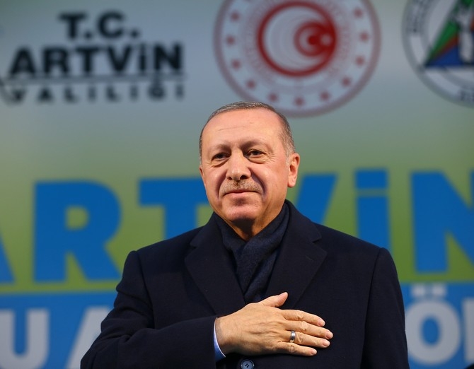 Cumhurbaşkanı Erdoğan, Artvin'de 32