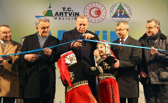 Cumhurbaşkanı Erdoğan, Artvin'de 36