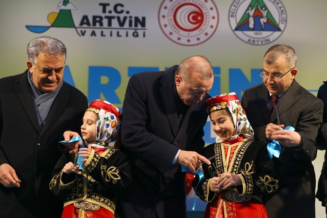 Cumhurbaşkanı Erdoğan, Artvin'de 39