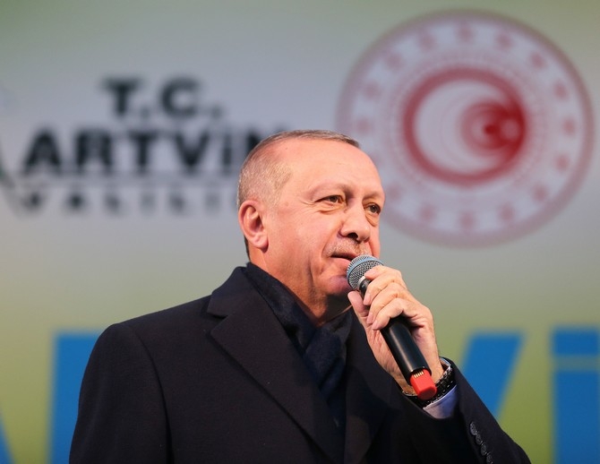 Cumhurbaşkanı Erdoğan, Artvin'de 7