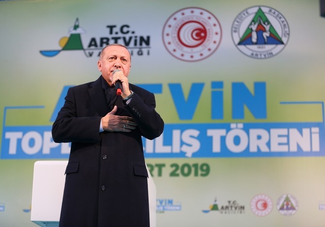 Cumhurbaşkanı Erdoğan, Artvin'de 8