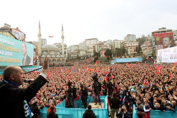 Cumhurbaşkanı Erdoğan Rize'de 1