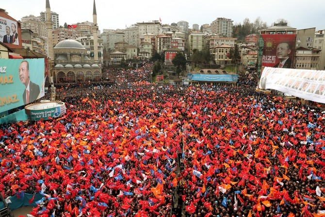 Cumhurbaşkanı Erdoğan Rize'de 11