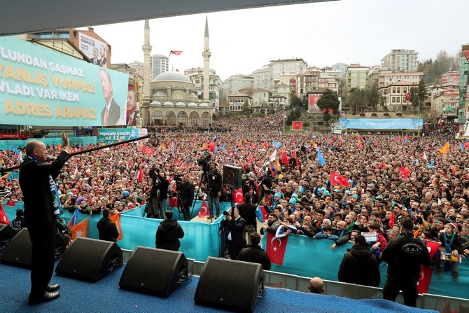 Cumhurbaşkanı Erdoğan Rize'de 3