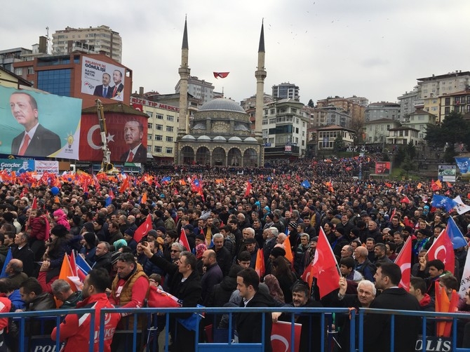 Cumhurbaşkanı Erdoğan Rize'de 34