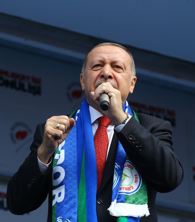 Cumhurbaşkanı Erdoğan Rize'de 41