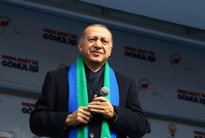 Cumhurbaşkanı Erdoğan Rize'de 44