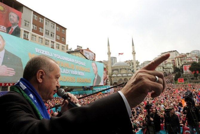 Cumhurbaşkanı Erdoğan Rize'de 46