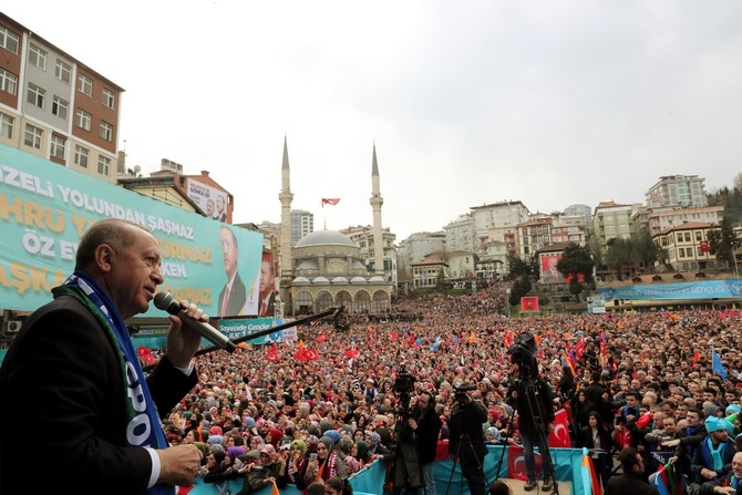Cumhurbaşkanı Erdoğan Rize'de 49
